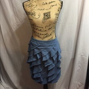 Ladies denim skirt